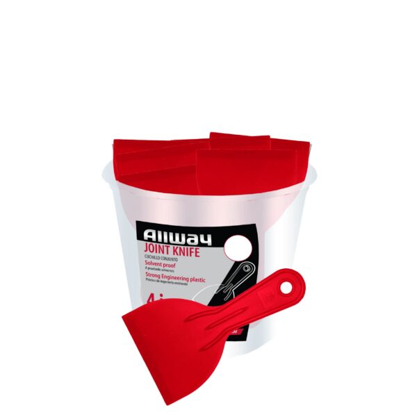 (DS40) 4″ Celcon Plastic Joint Knives, Bucket of 25